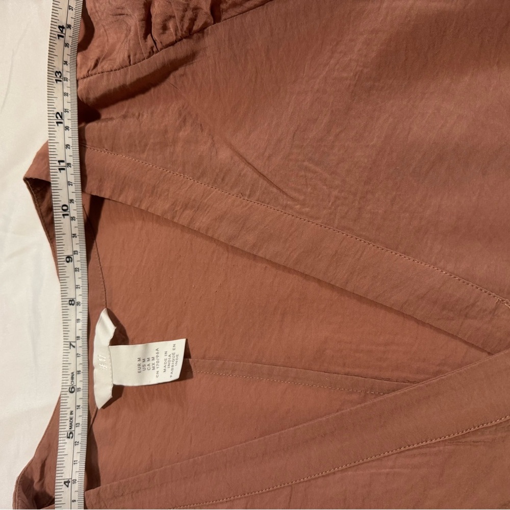 H&M Dusty Rose Maxi Dress with V-Neck - Picture 8 of 11